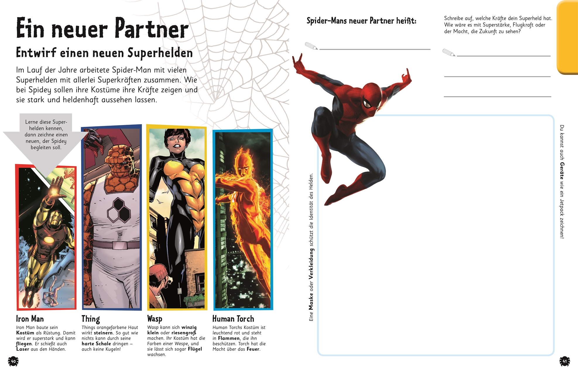 Das Mach-Malbuch Marvel Spider-Man