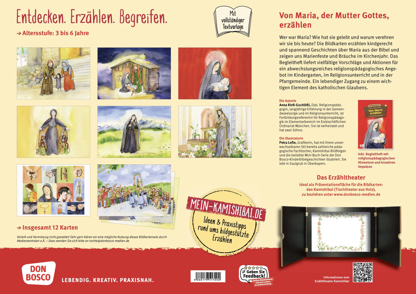 Von Maria erzählen. Geschichten, Feste und Brauchtum. Kamishibai Bildkartenset