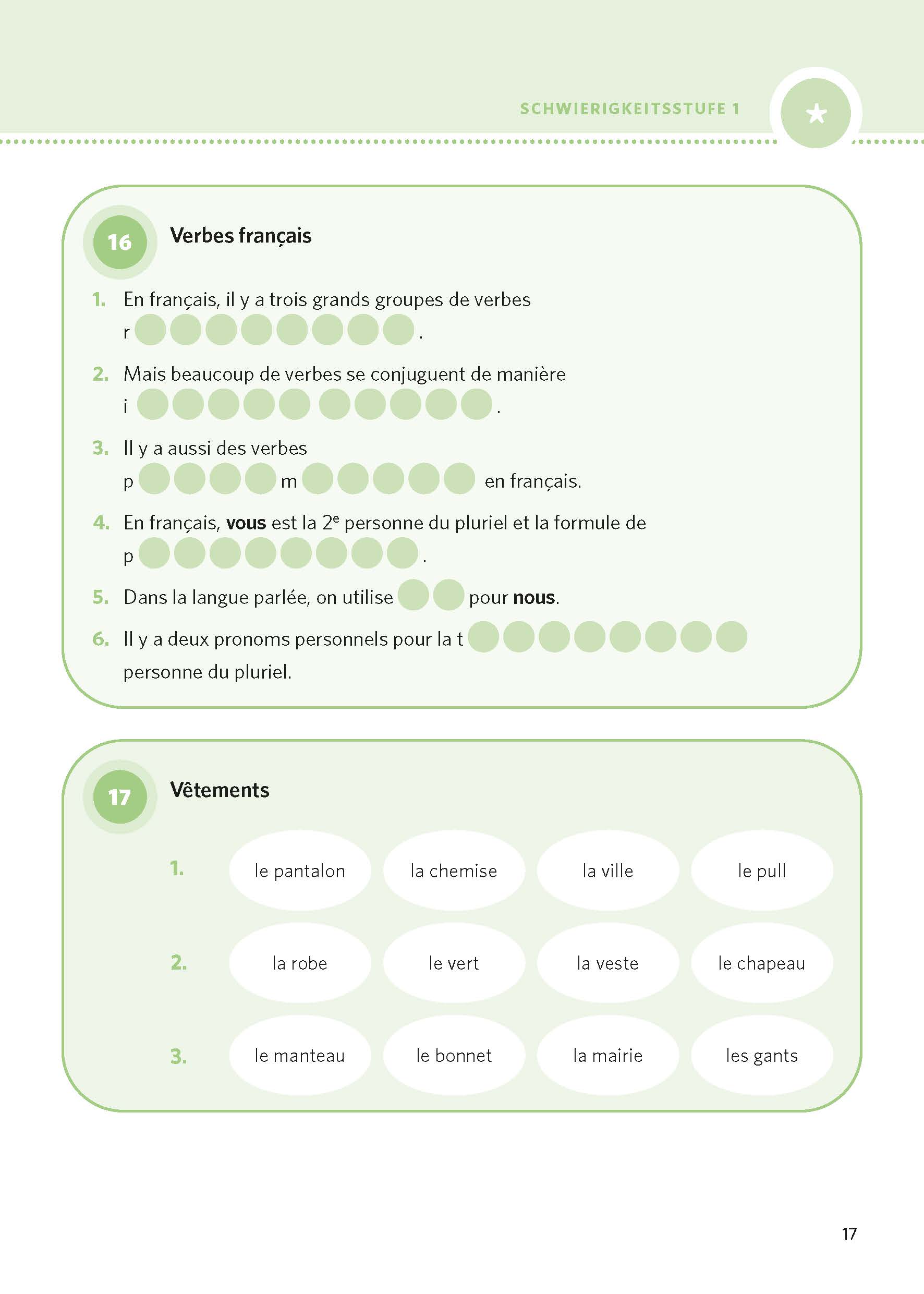 PONS Französisch zum Quizzen