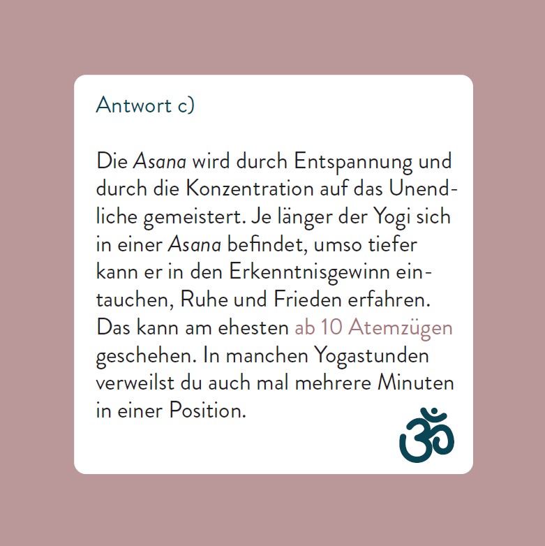 Das Yoga-Quiz