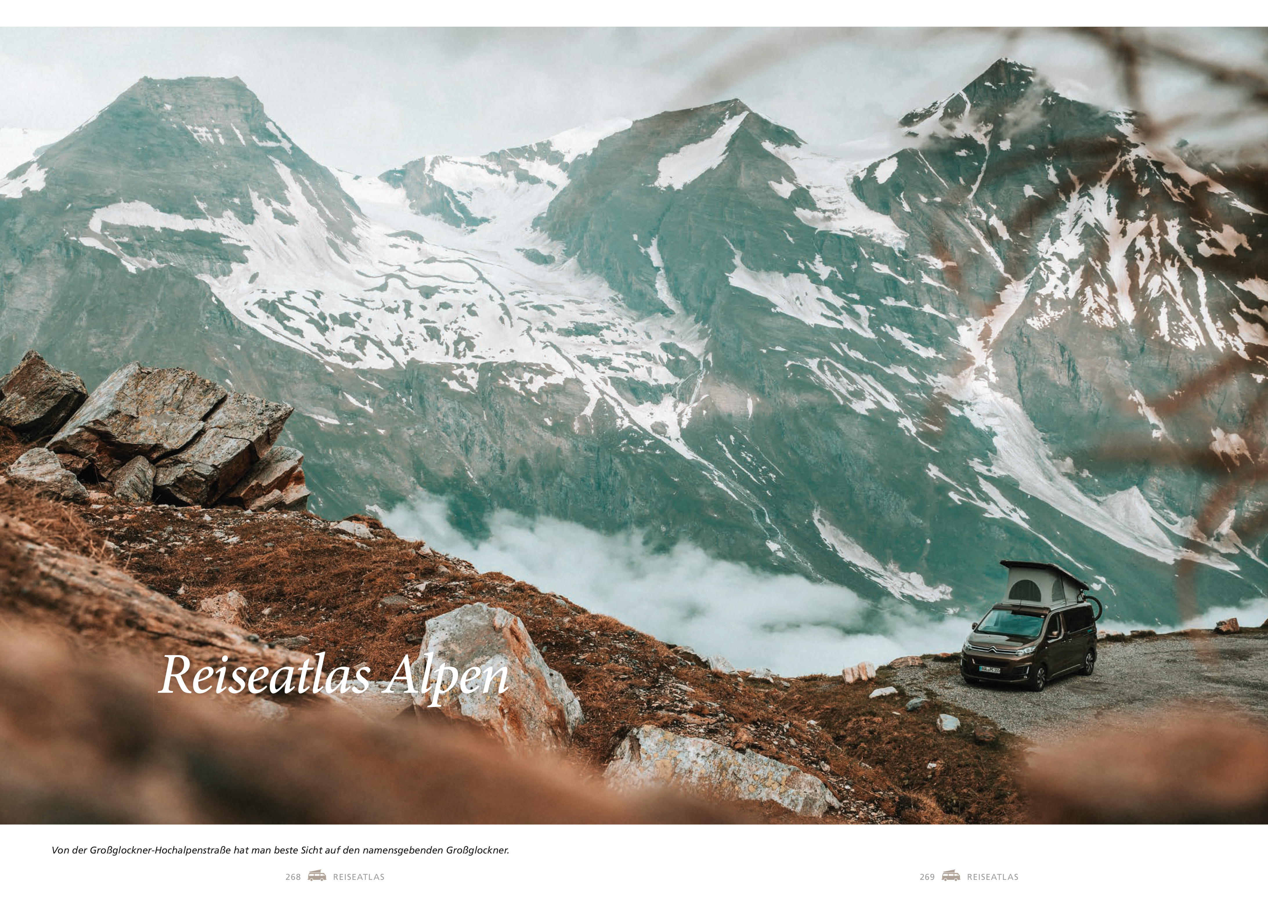 Mit dem Wohnmobil durch die Alpen