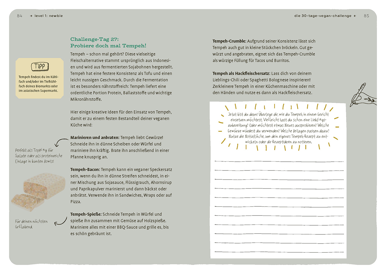 Dein Projekt. Dein Guide. Vegan leben