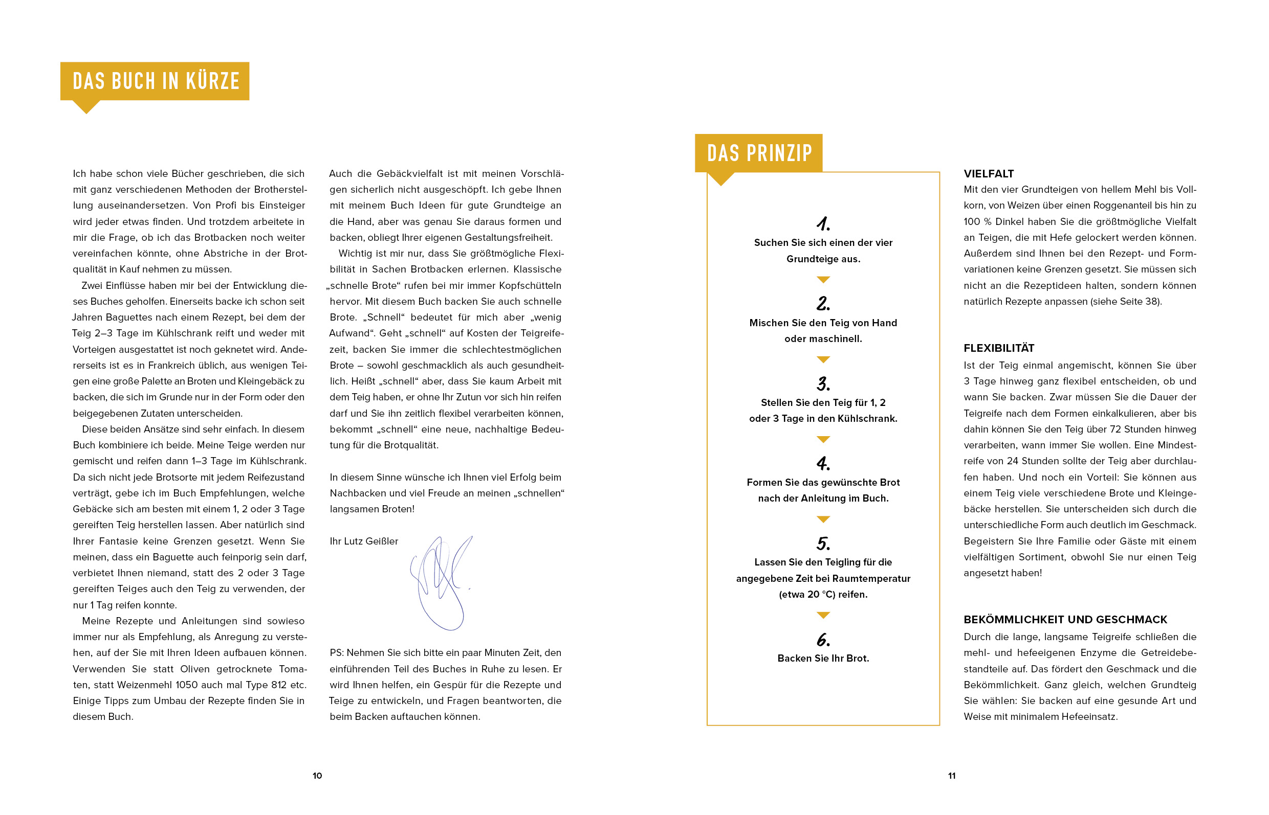 Die neue Brotbackformel
