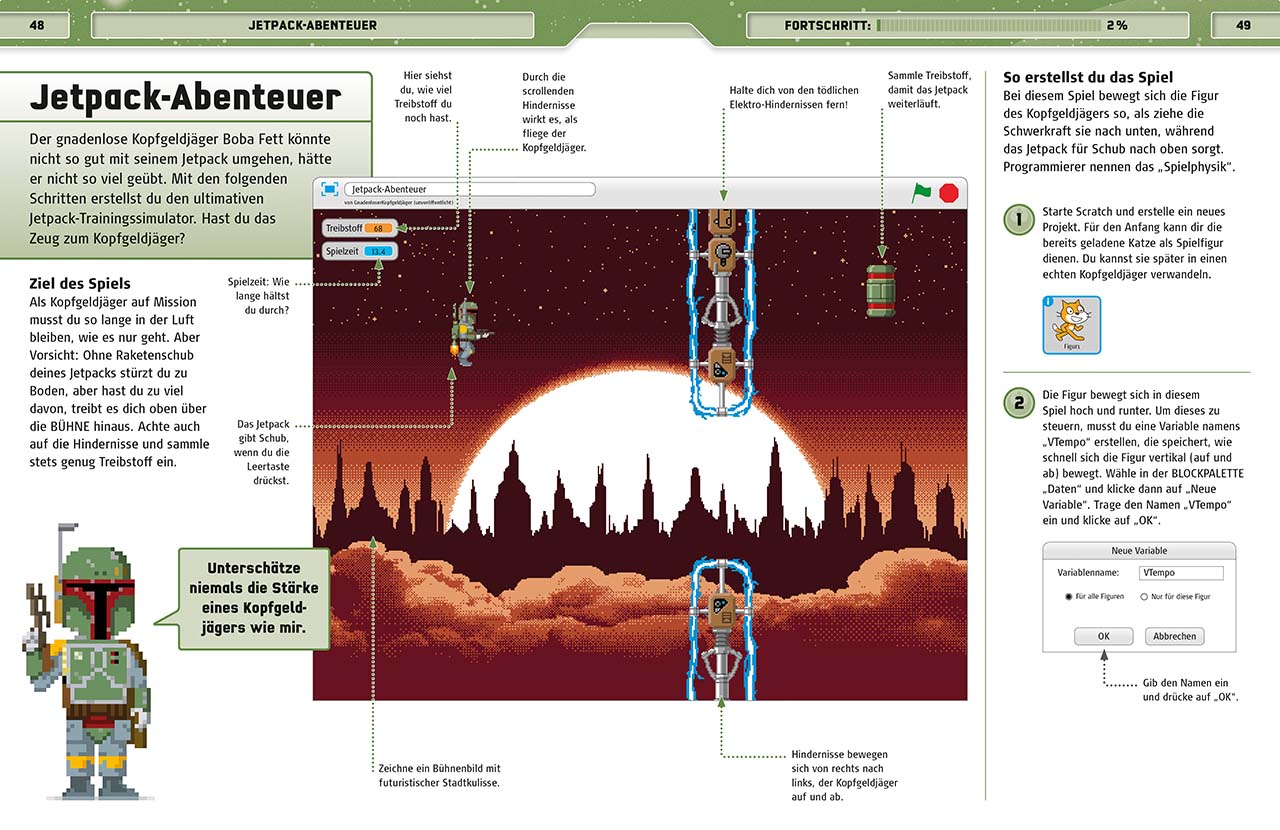 Star Wars™ Spiele programmieren