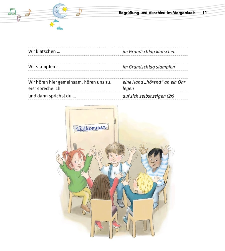 Der Krippenkinder-Morgenkreis