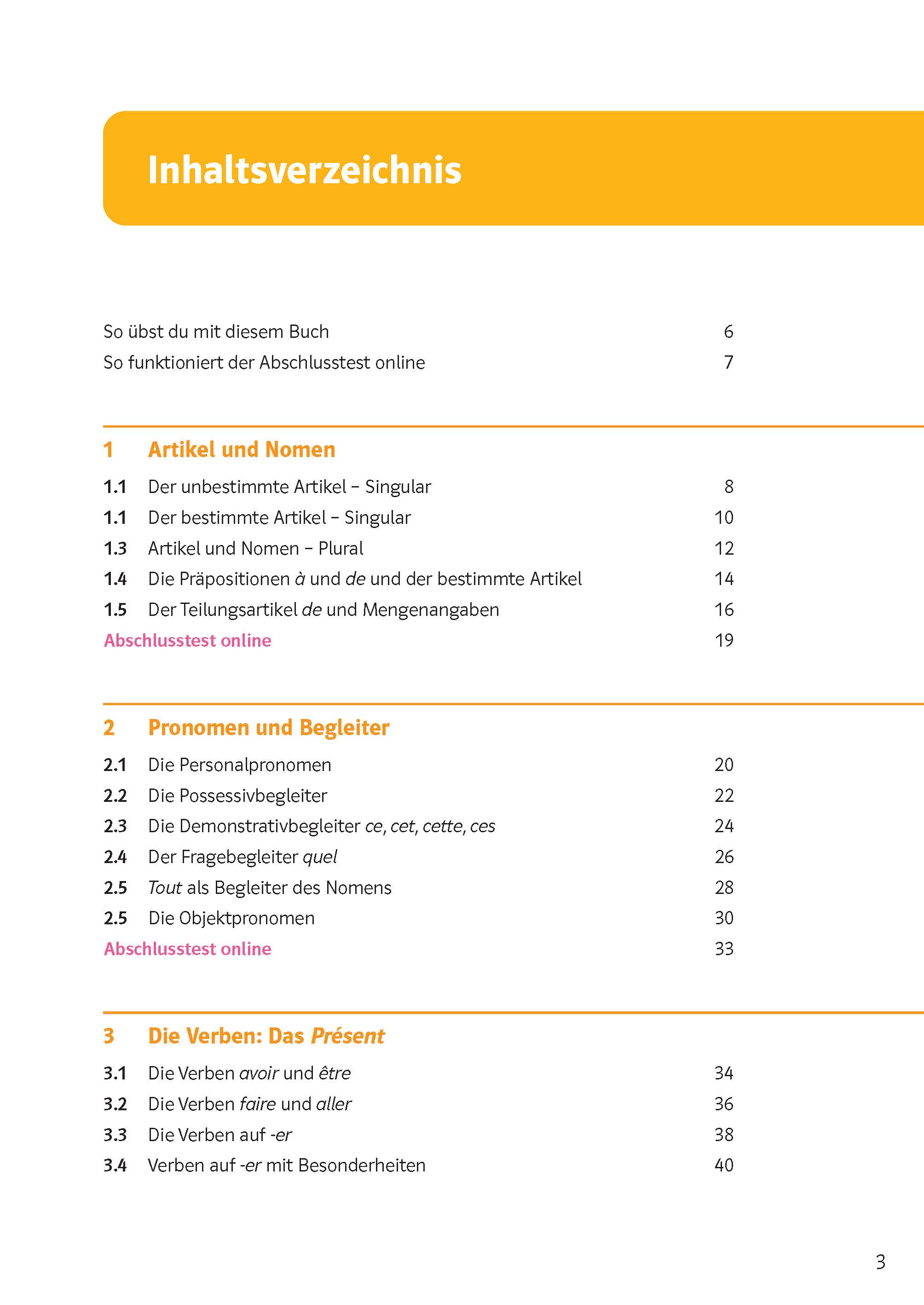 Klett Sicher in Französisch Grammatik 1./2. Lernjahr