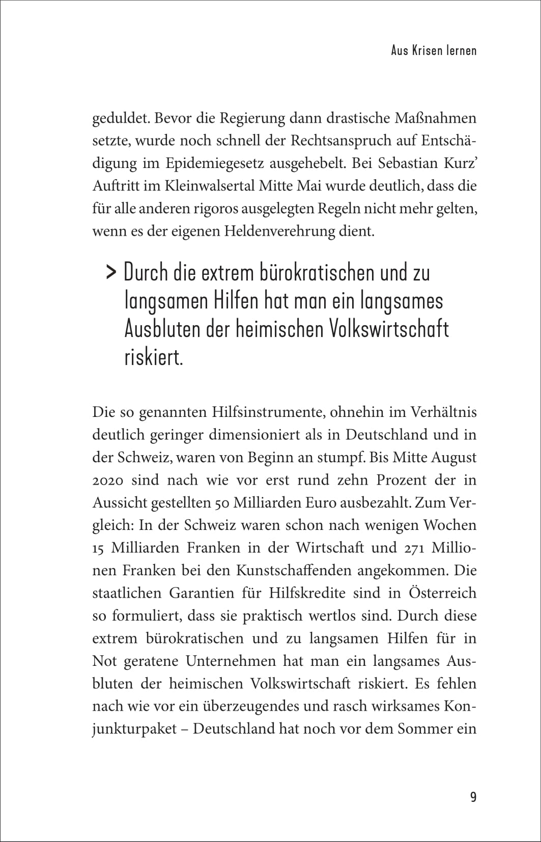 Was jetzt zu tun ist