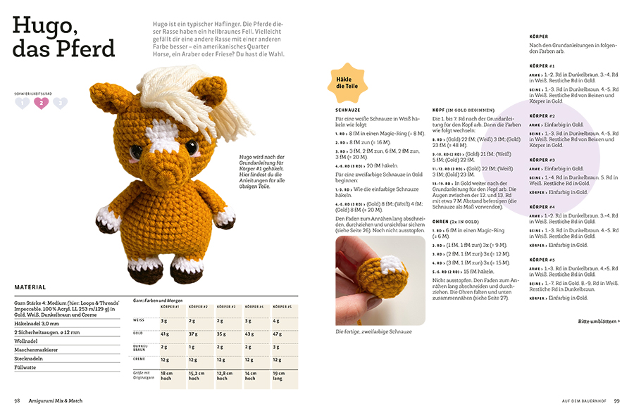 Amigurumi Mix und Match