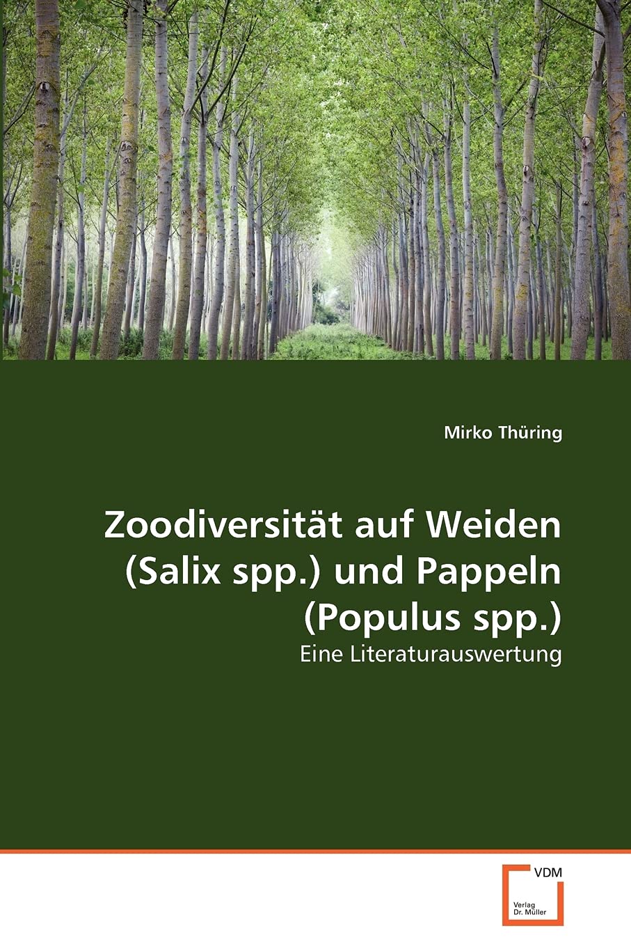 Zoodiversität auf Weiden (Salix spp.) und Pappeln (Populus spp.): Eine Literaturauswertung