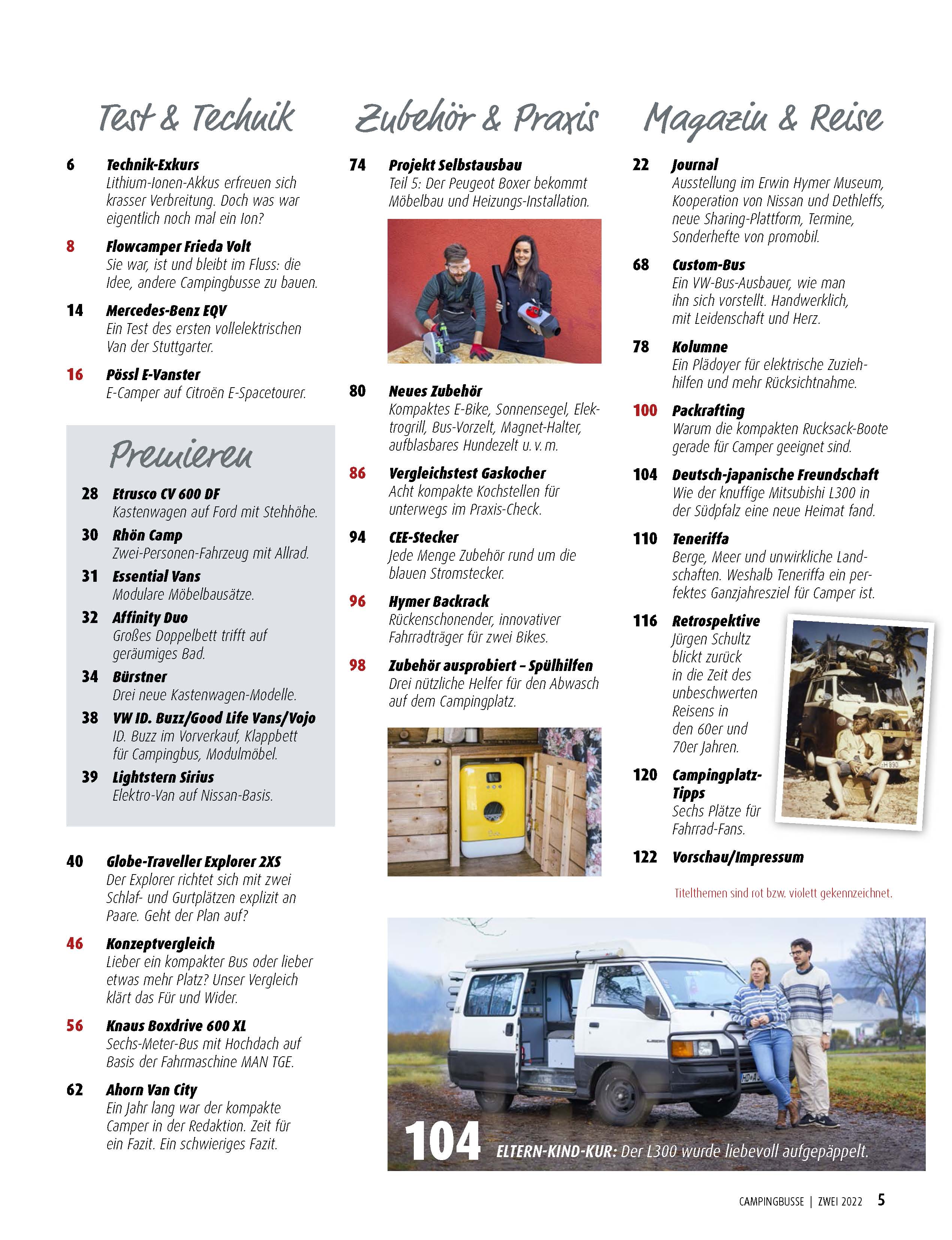 pro mobil Extra Campingbusse