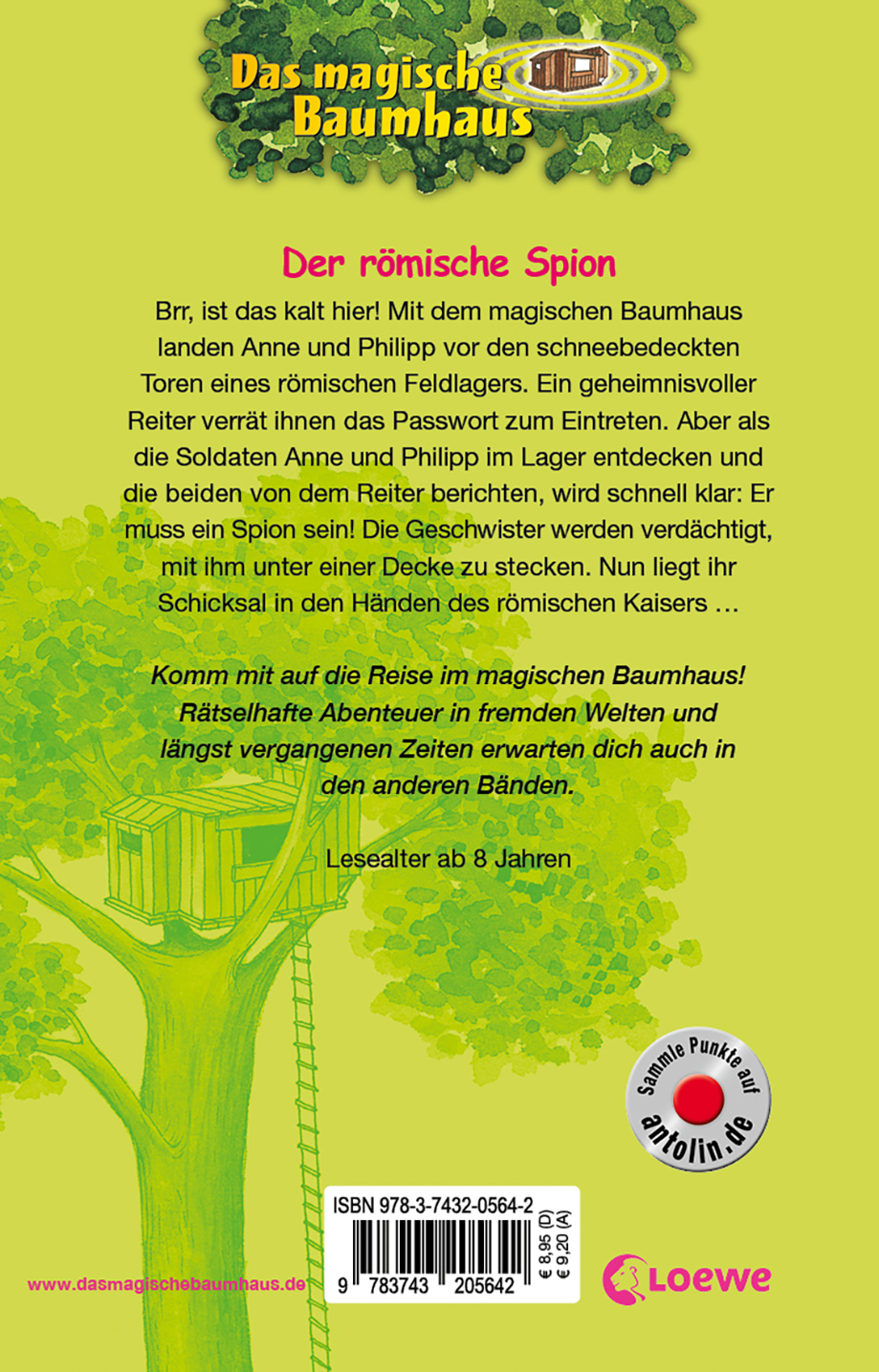 Das magische Baumhaus (Band 56) - Der römische Spion