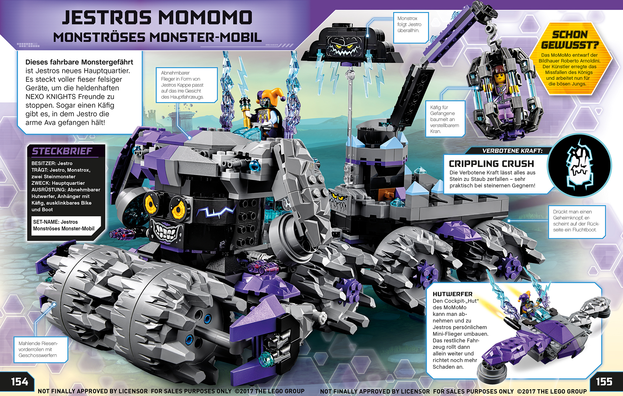 LEGO® NEXO KNIGHTS™ Lexikon der Minifiguren