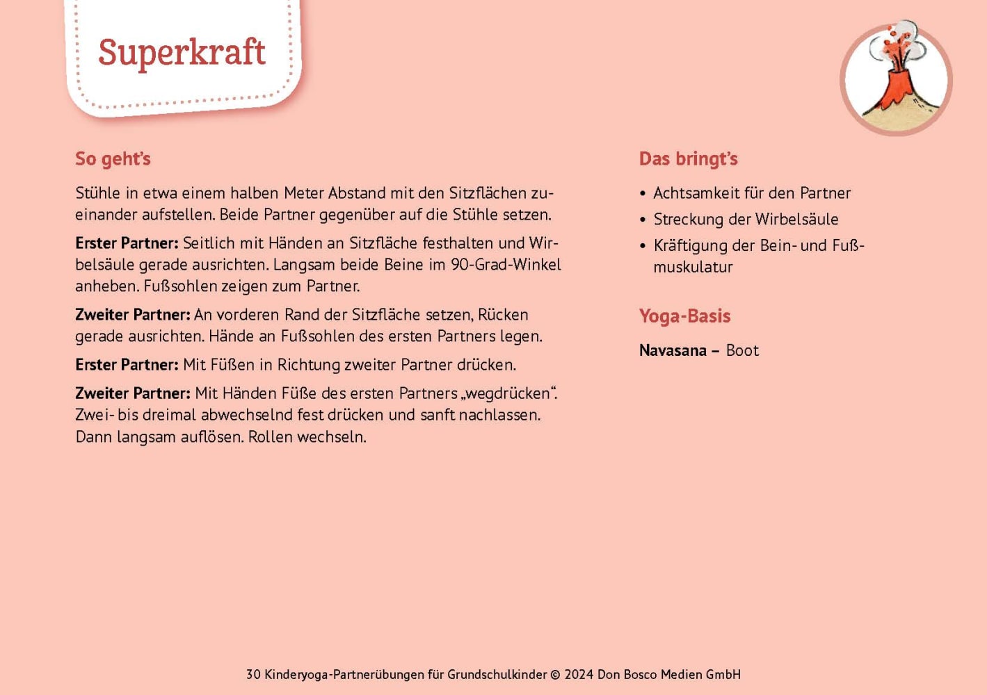 30 Kinderyoga-Partnerübungen für Grundschul-Kinder