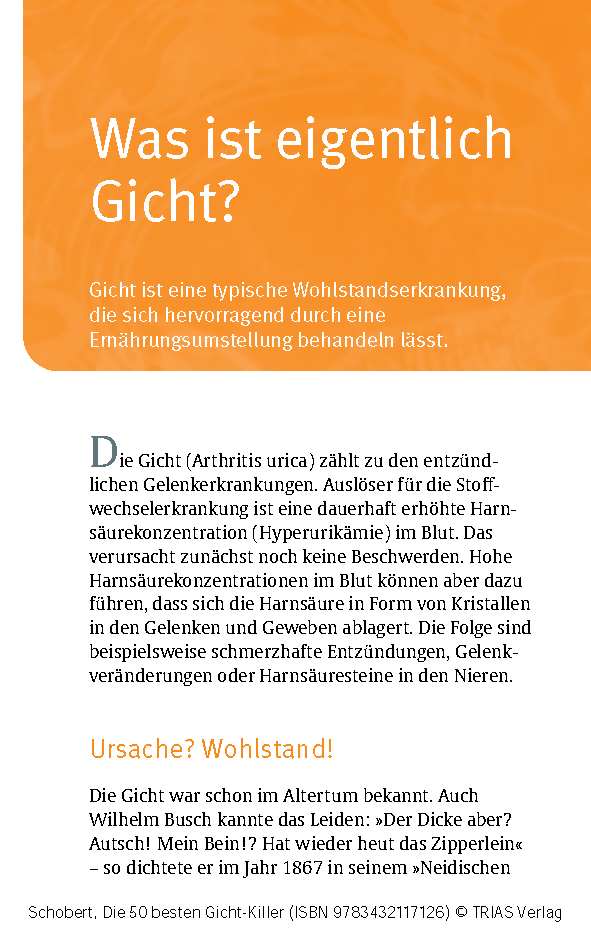 Die 50 besten Gicht-Killer