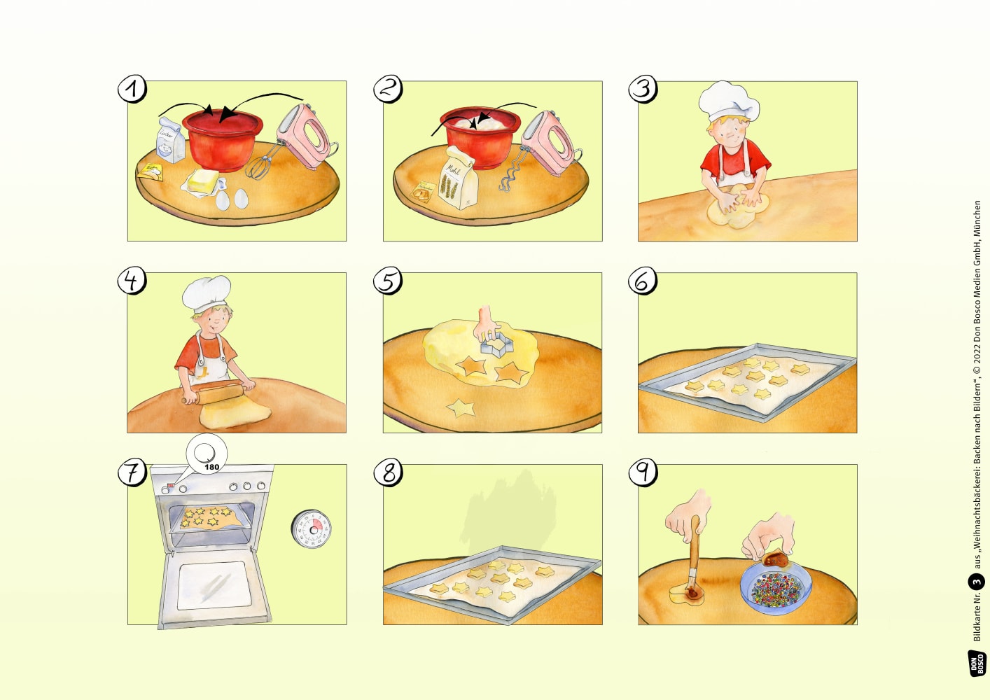 Weihnachtsbäckerei: Backen nach Bildern. Kamishibai Bildkartenset Weihnachtsbäckerei: Backen nach Bildern. Kamishibai Bildkartenset