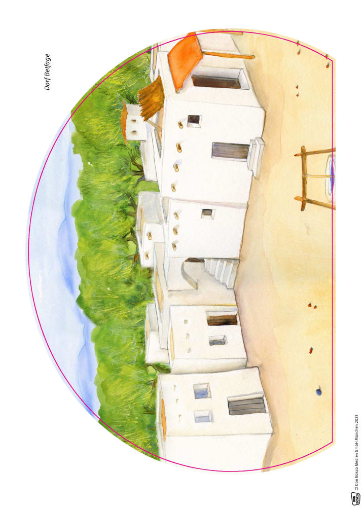 Palmsonntag: Jesus zieht in Jerusalem ein. Erzählschienen-Figurenset