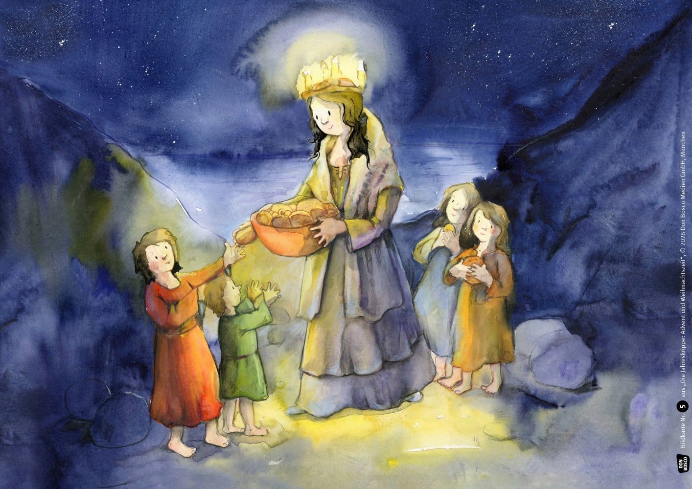 Die Jahreskrippe: Advent und Weihnachtszeit. Kamishibai Bildkartenset