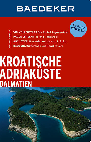 Baedeker Reiseführer Kroatische Adriaküste, Dalmatien