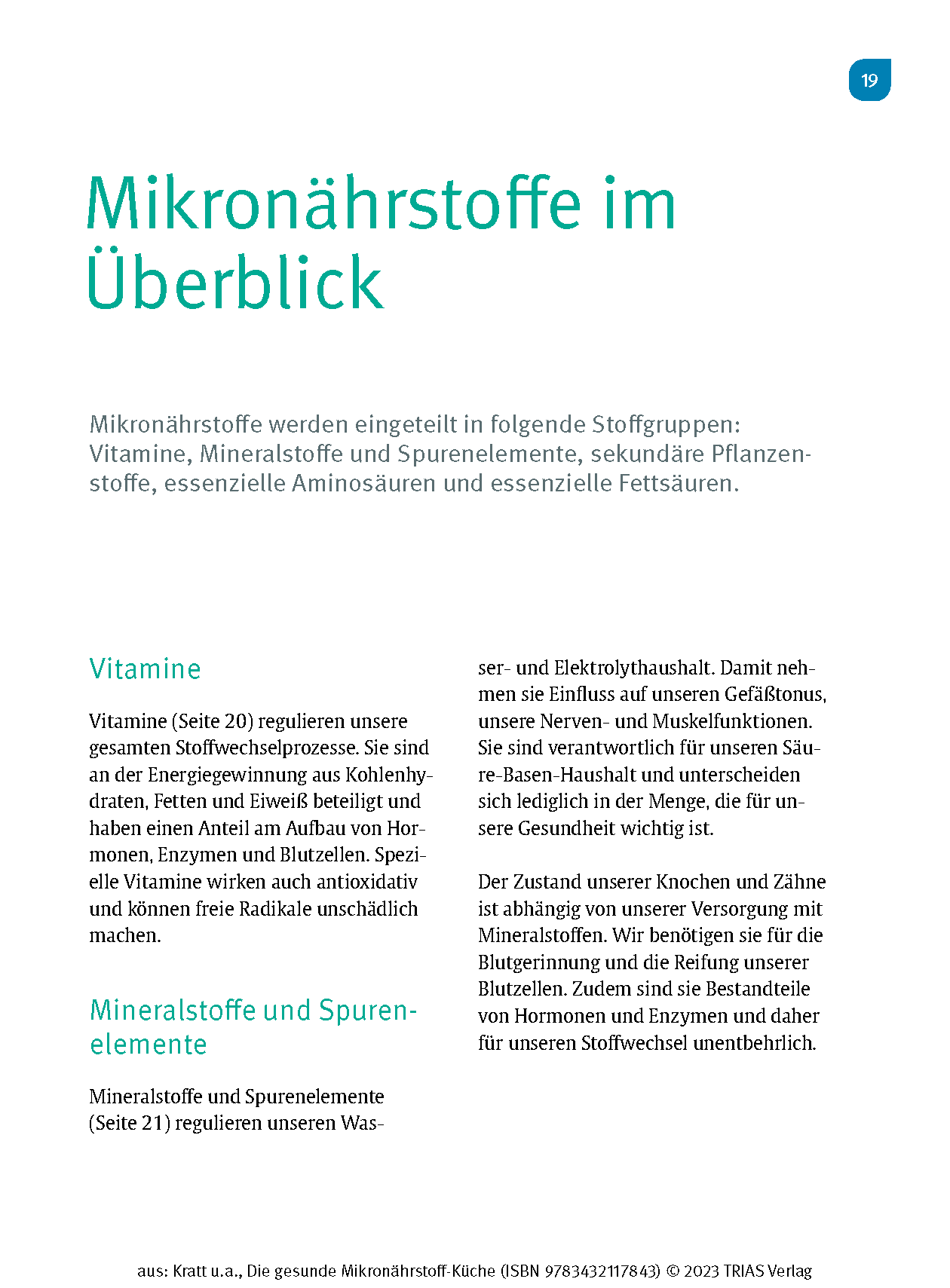 Die gesunde Mikronährstoff-Küche