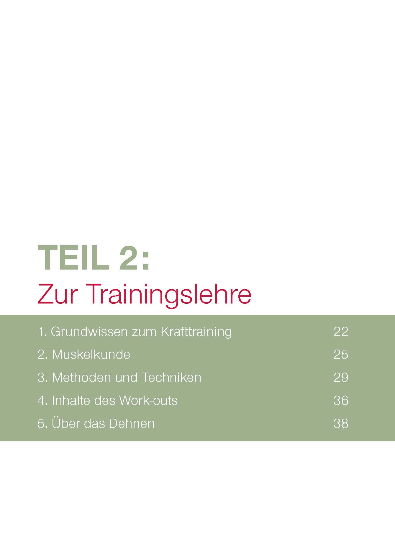 Perfektes Hanteltraining.