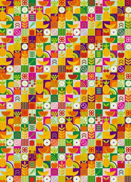 Geschenkpapier-Heft Baby Food Bibel