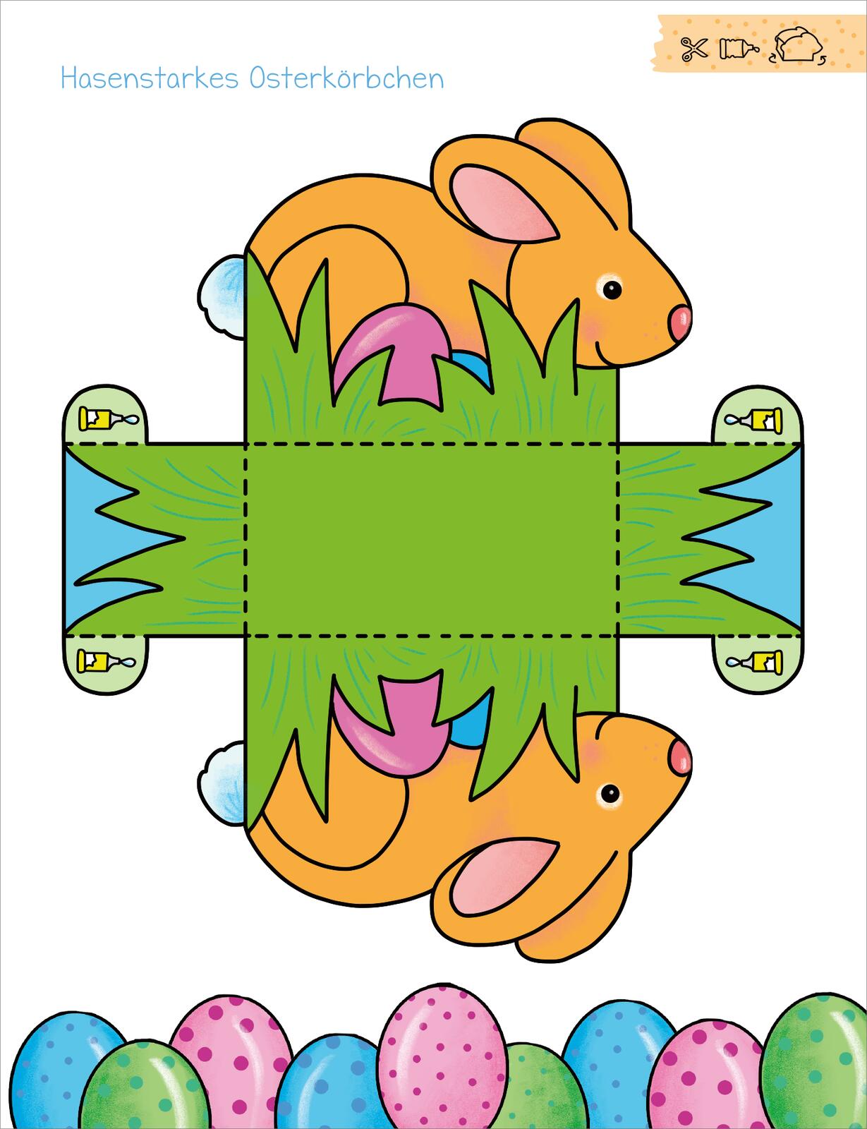 Bastelhefte: Mein erstes großes Oster-Bastelheft