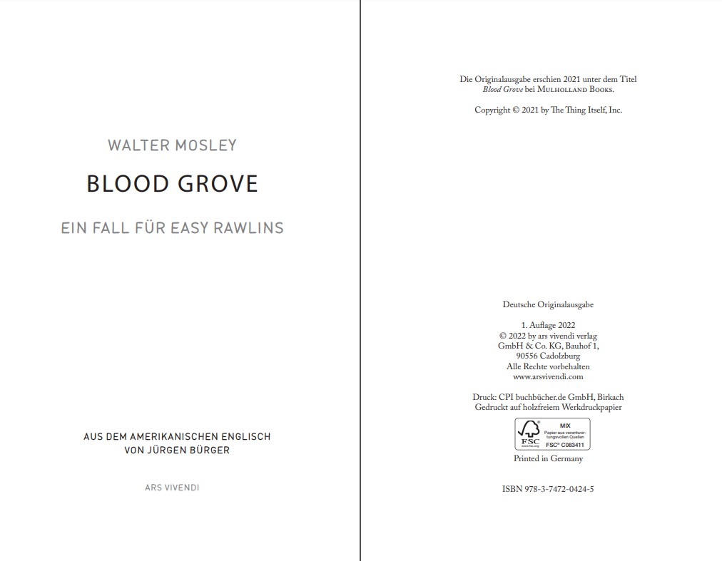 Blood Grove