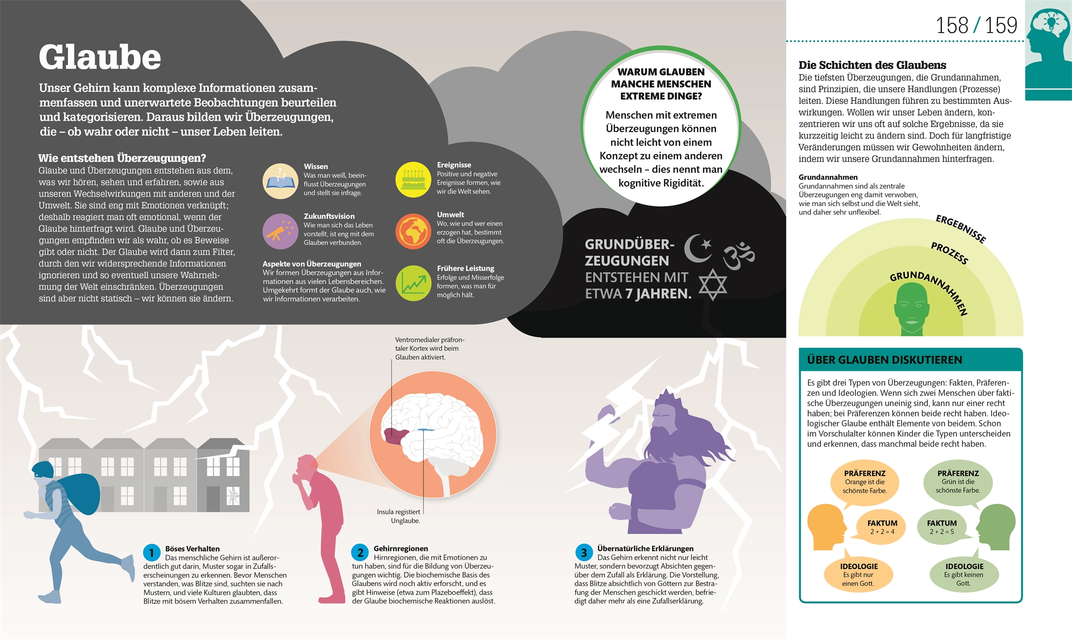 #dkinfografik. Das menschliche Gehirn und wie es funktioniert