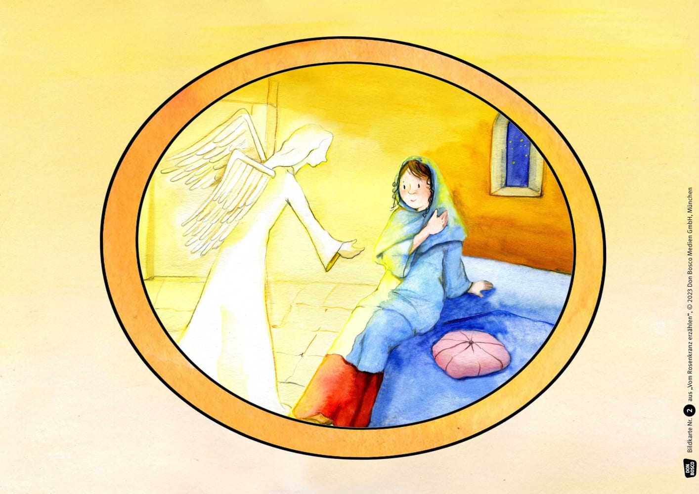 Vom Rosenkranz erzählen. Kamishibai Bildkartenset