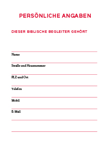 Der kleine biblische Begleiter Christophorus