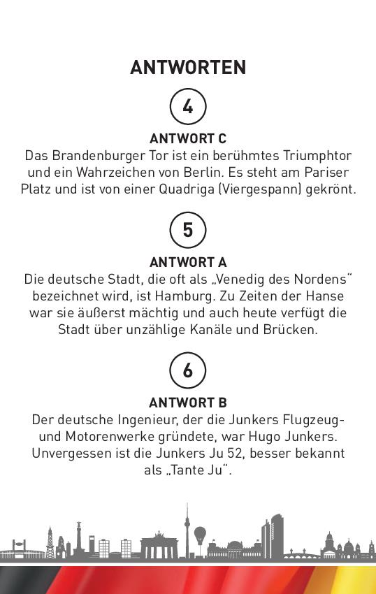 Deutschland-Quiz I ab 10 Jahren