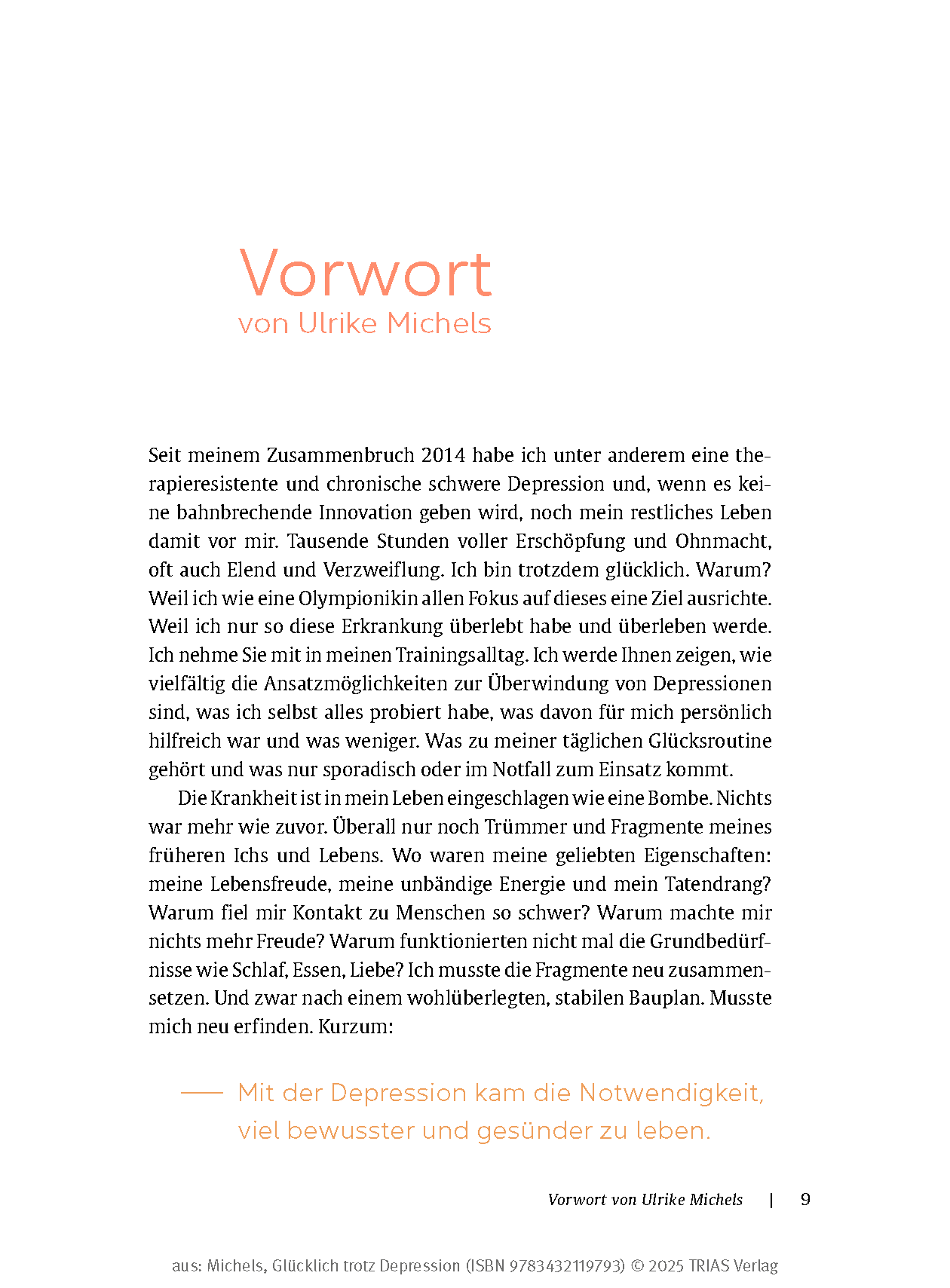 Glücklich trotz Depression