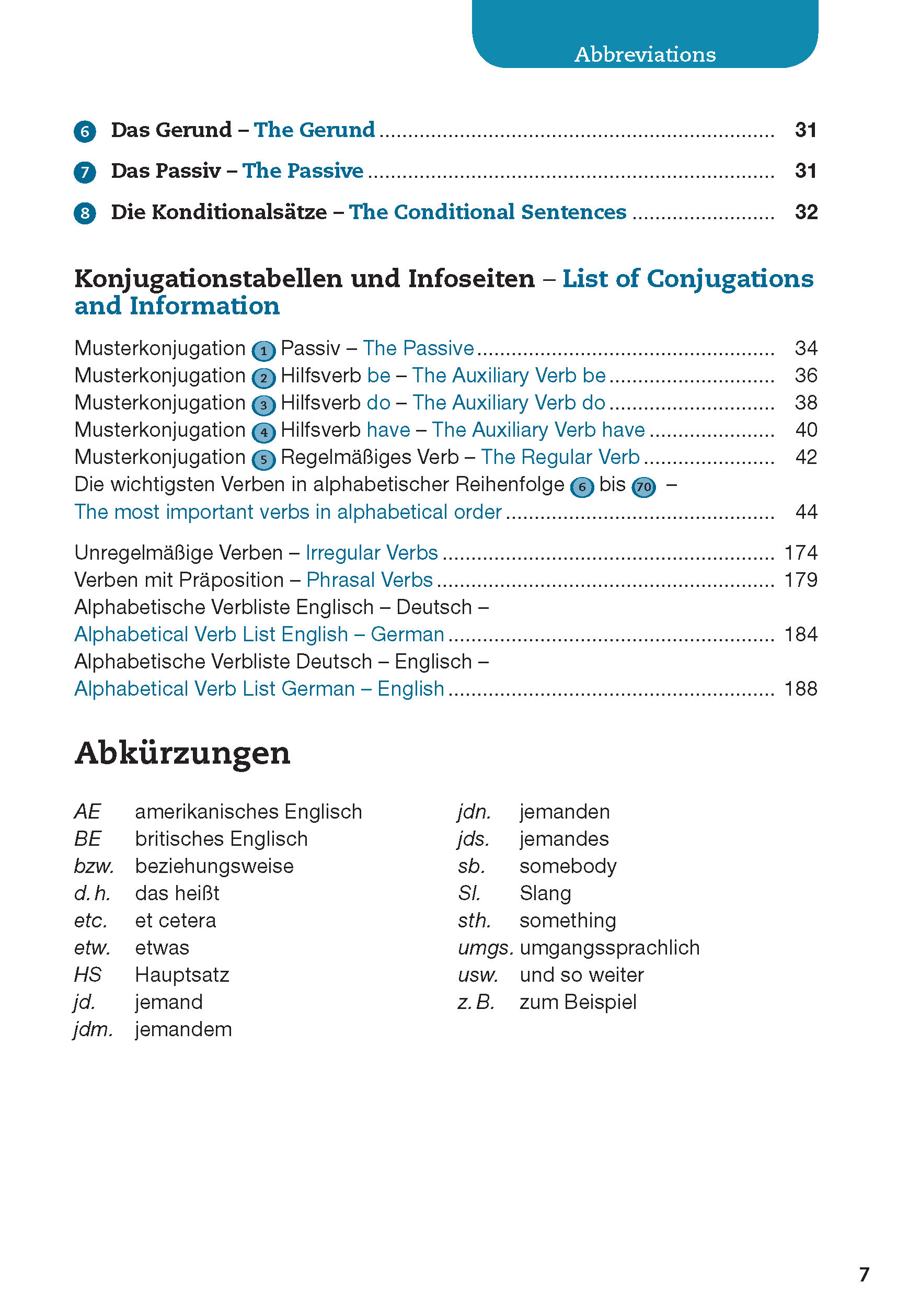Langenscheidt Verbtabellen Englisch
