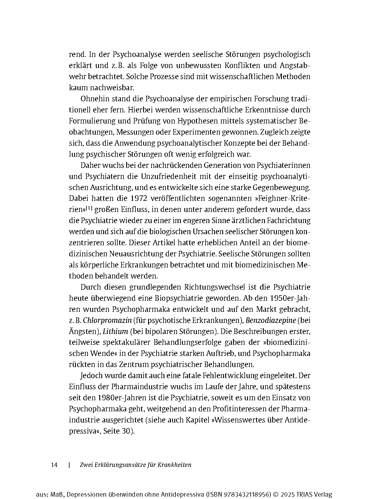 Depressionen überwinden ohne Antidepressiva