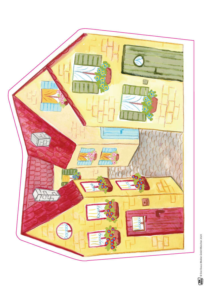 Kasper und das lila Krokodil.