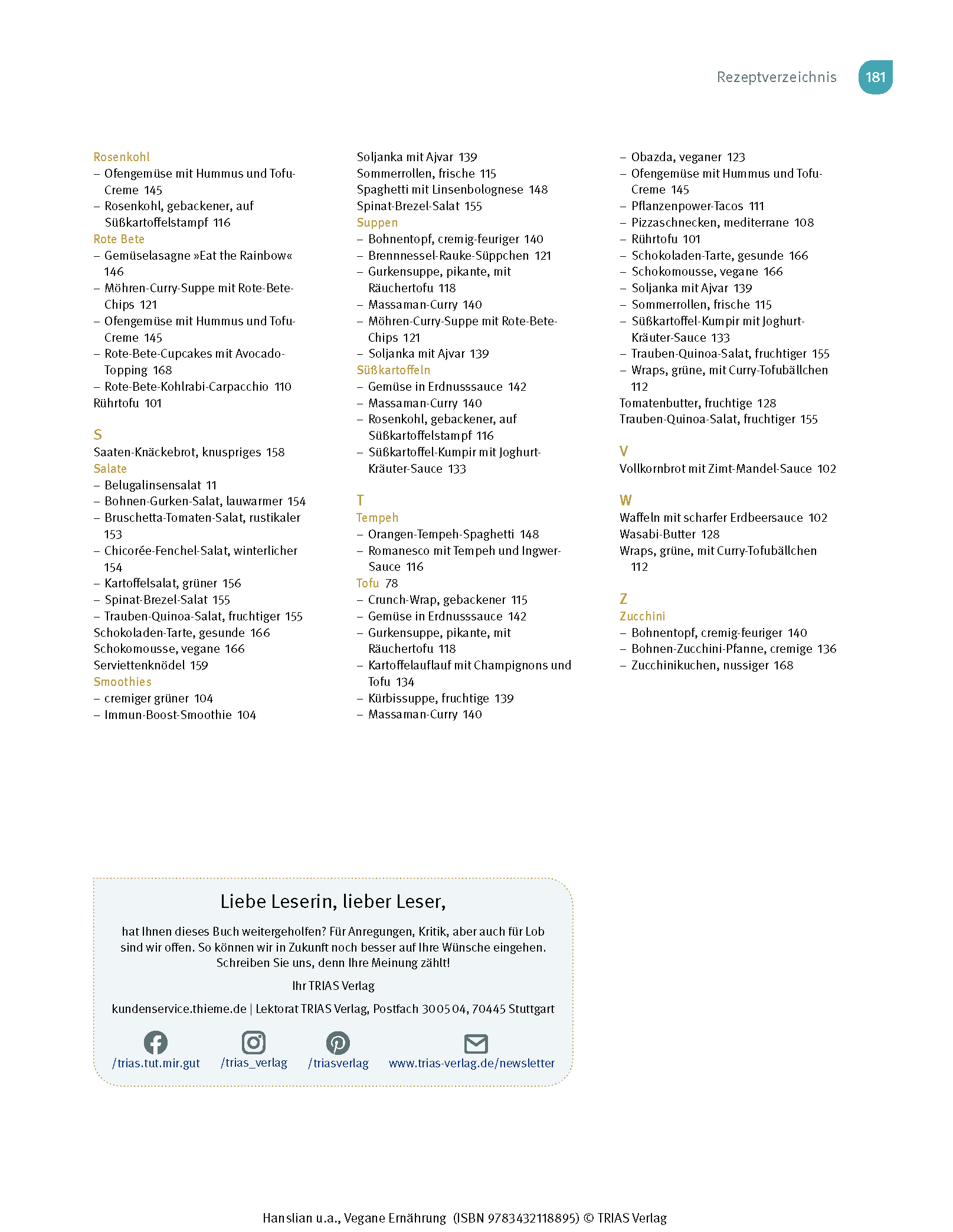 Medical Cooking: Vegane Ernährung