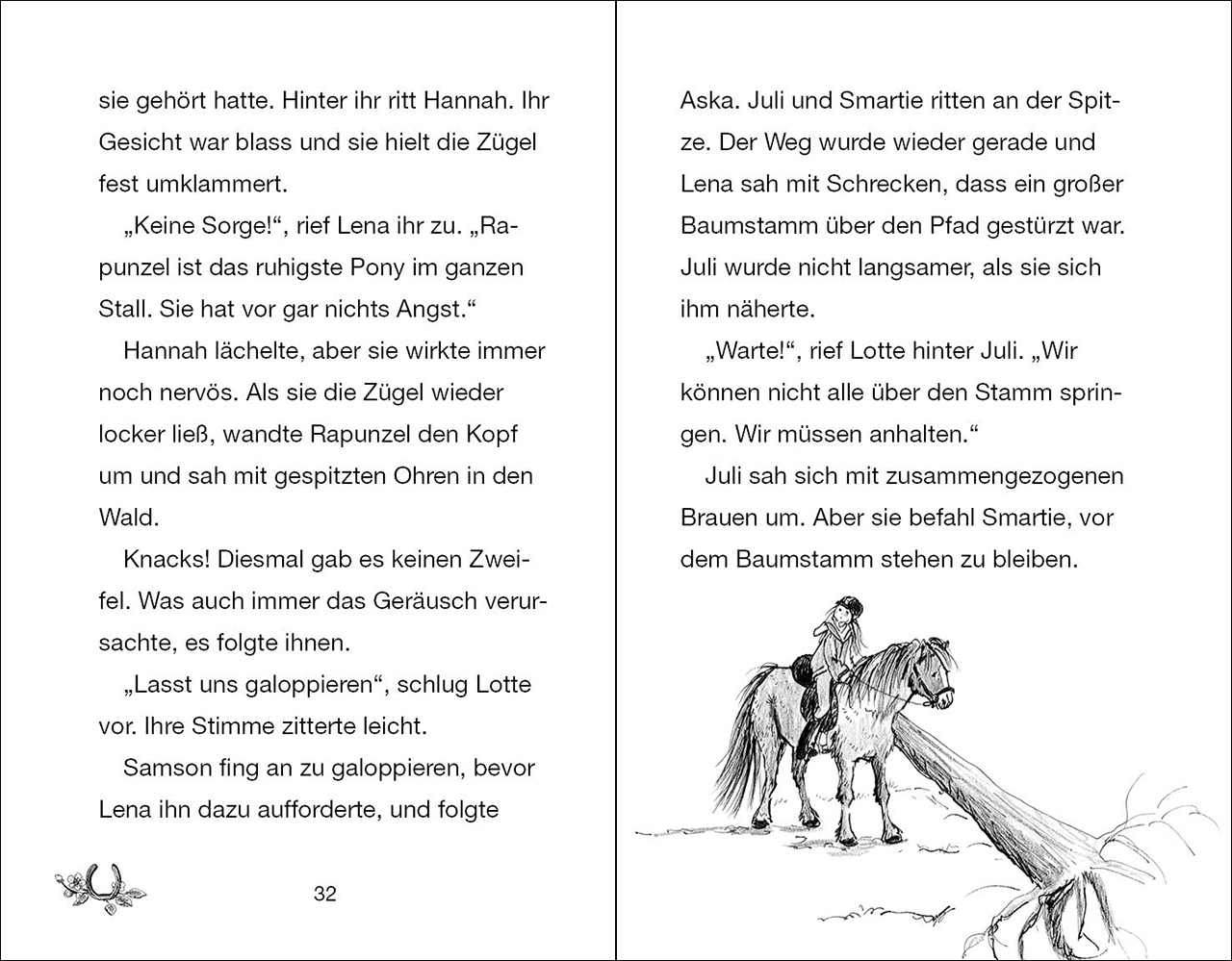 Ponyhof Apfelblüte (Band 8) - Rapunzel und der Spuk im Wald