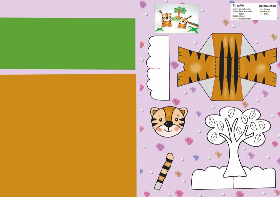 Das GROSSE Ausschneide-Bastelbuch