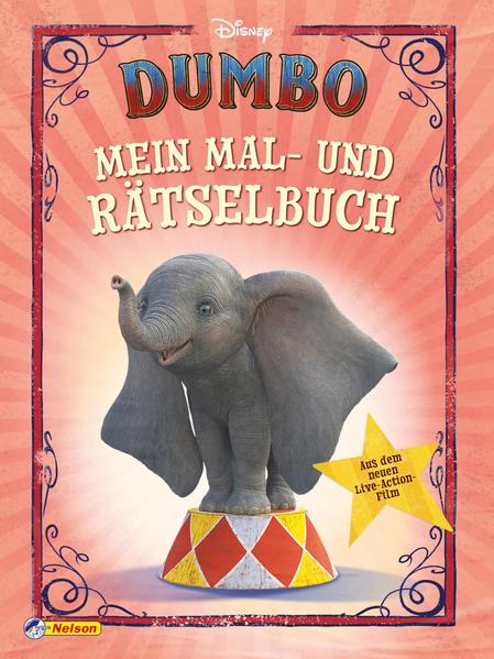 Dumbo: Mein Mal- und Rätselbuch