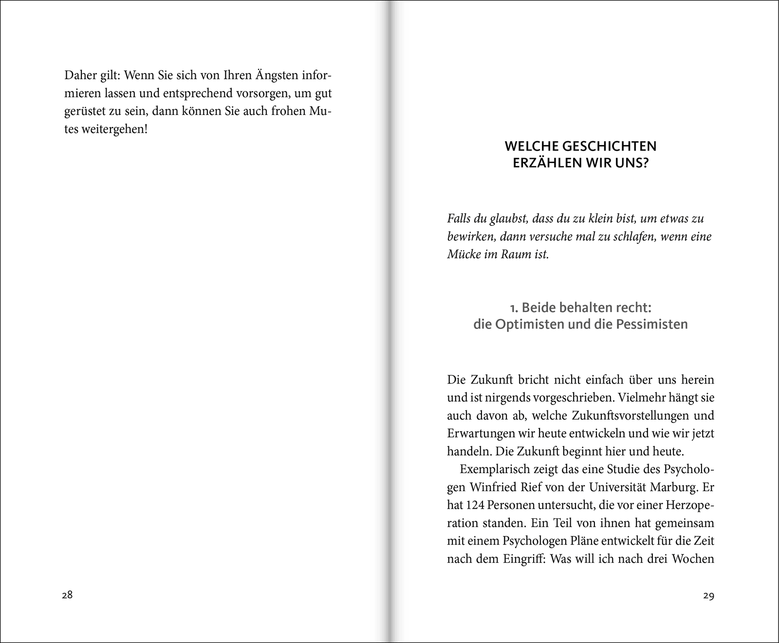 Zuversicht – Die Kraft, die an das Morgen glaubt