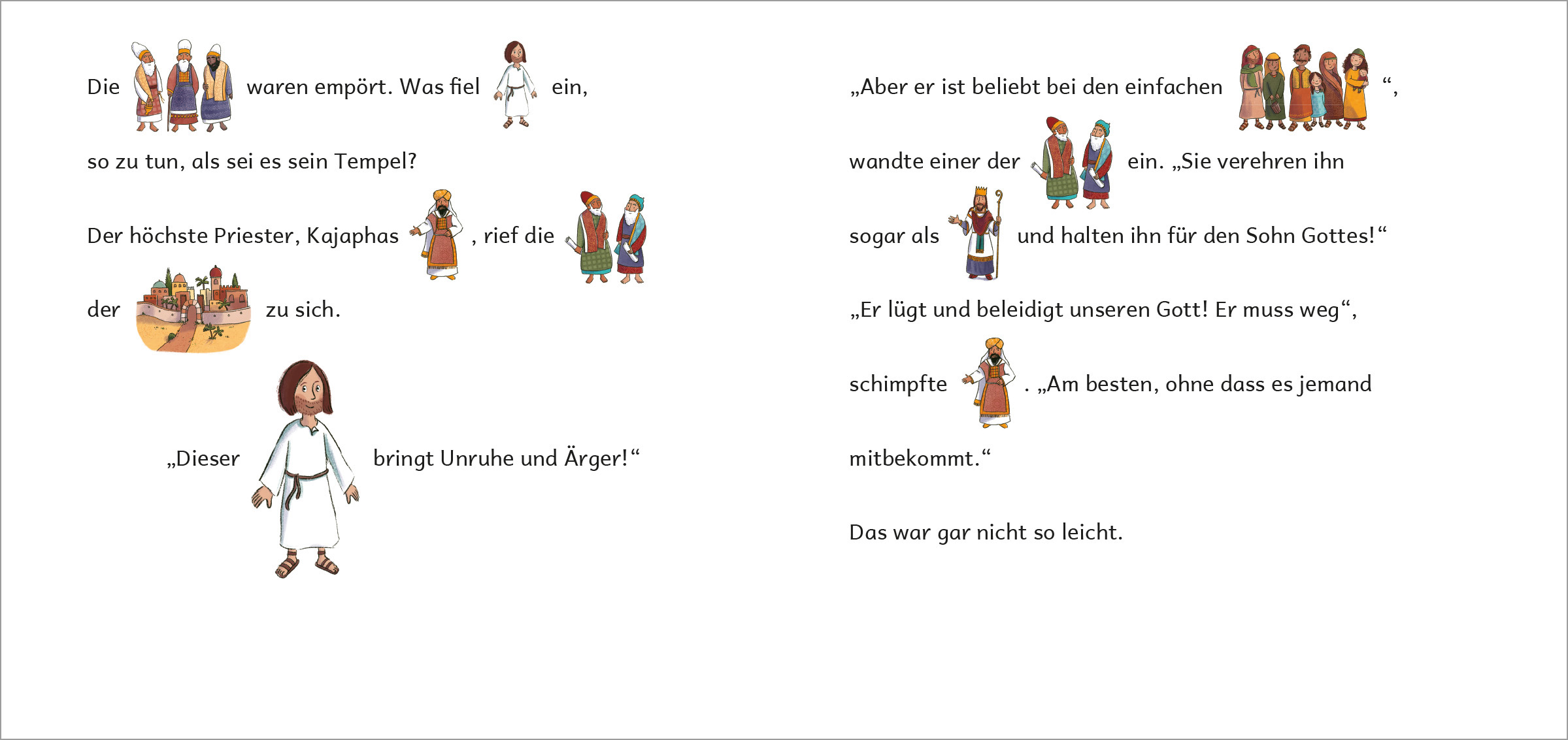 Auf einem Esel nach Jerusalem ... Die Ostergeschichte in Bildwörtern Auf einem Esel nach Jerusalem ... Die Ostergeschichte in Bildwörtern