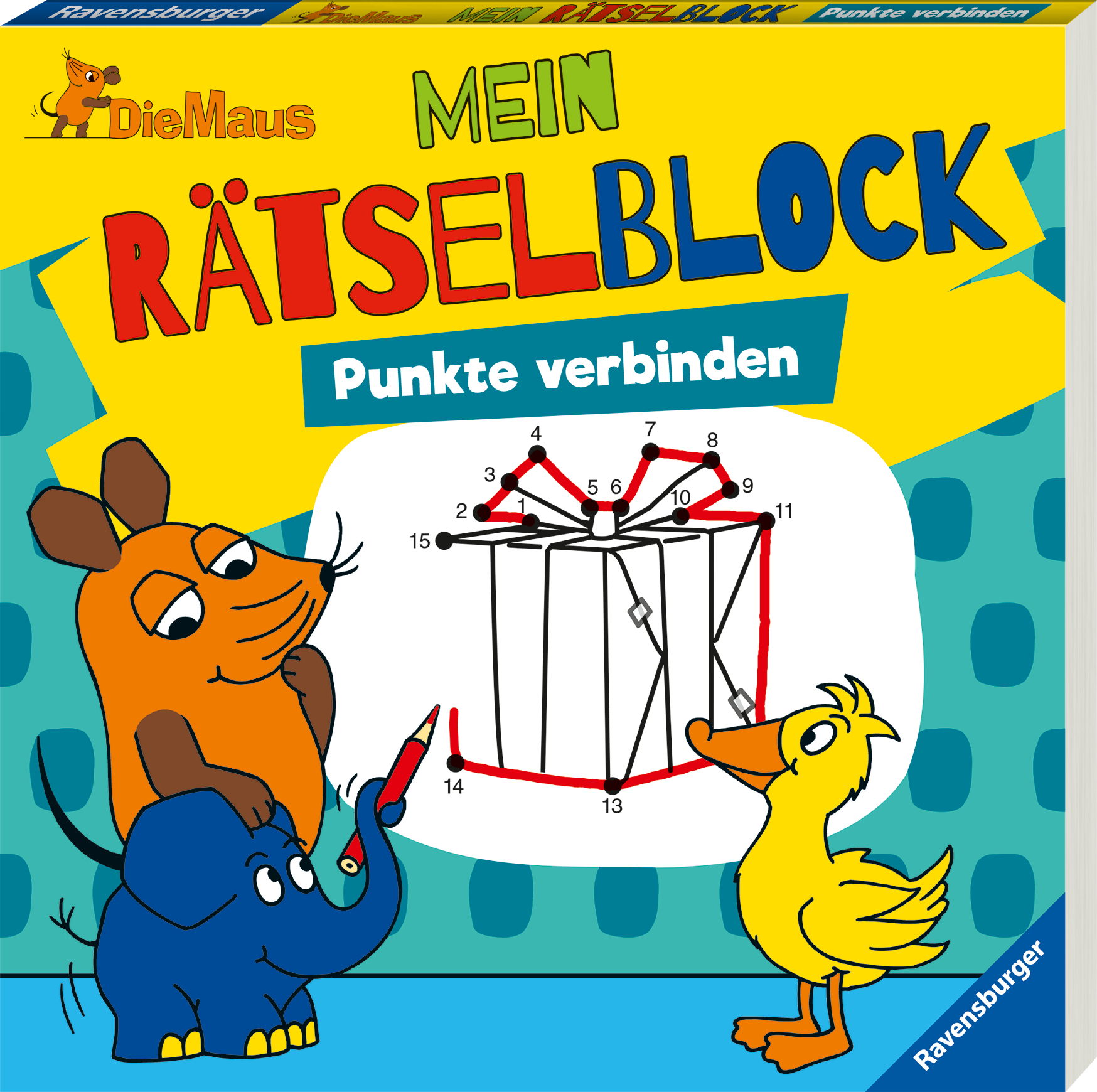 Die Maus Mein Rätselblock Punkte verbinden Die Maus Mein Rätselblock Punkte verbinden