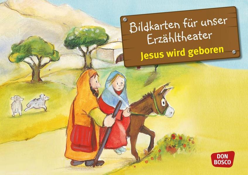 Jesus wird geboren. Kamishibai Bildkartenset.