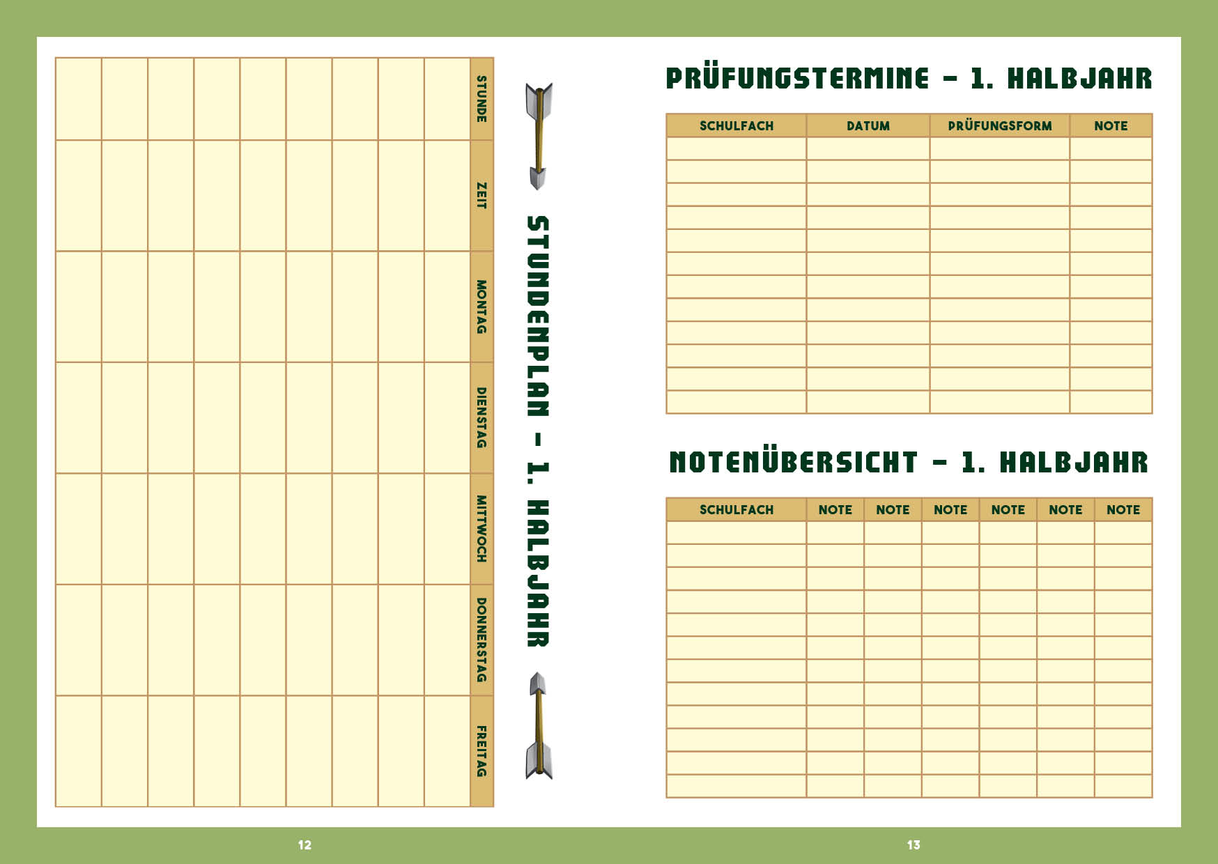 Der Schülerkalender für Minecraft-Fans 2024/2025 Der Schülerkalender für Minecraft-Fans 2024/2025