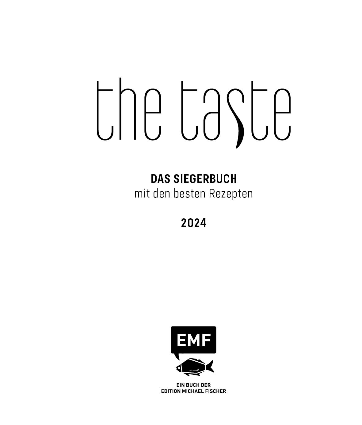 The Taste – Das Siegerbuch 2024/2025