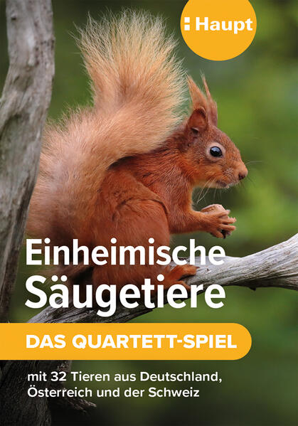 Einheimische Säugetiere – das Quartett-Spiel