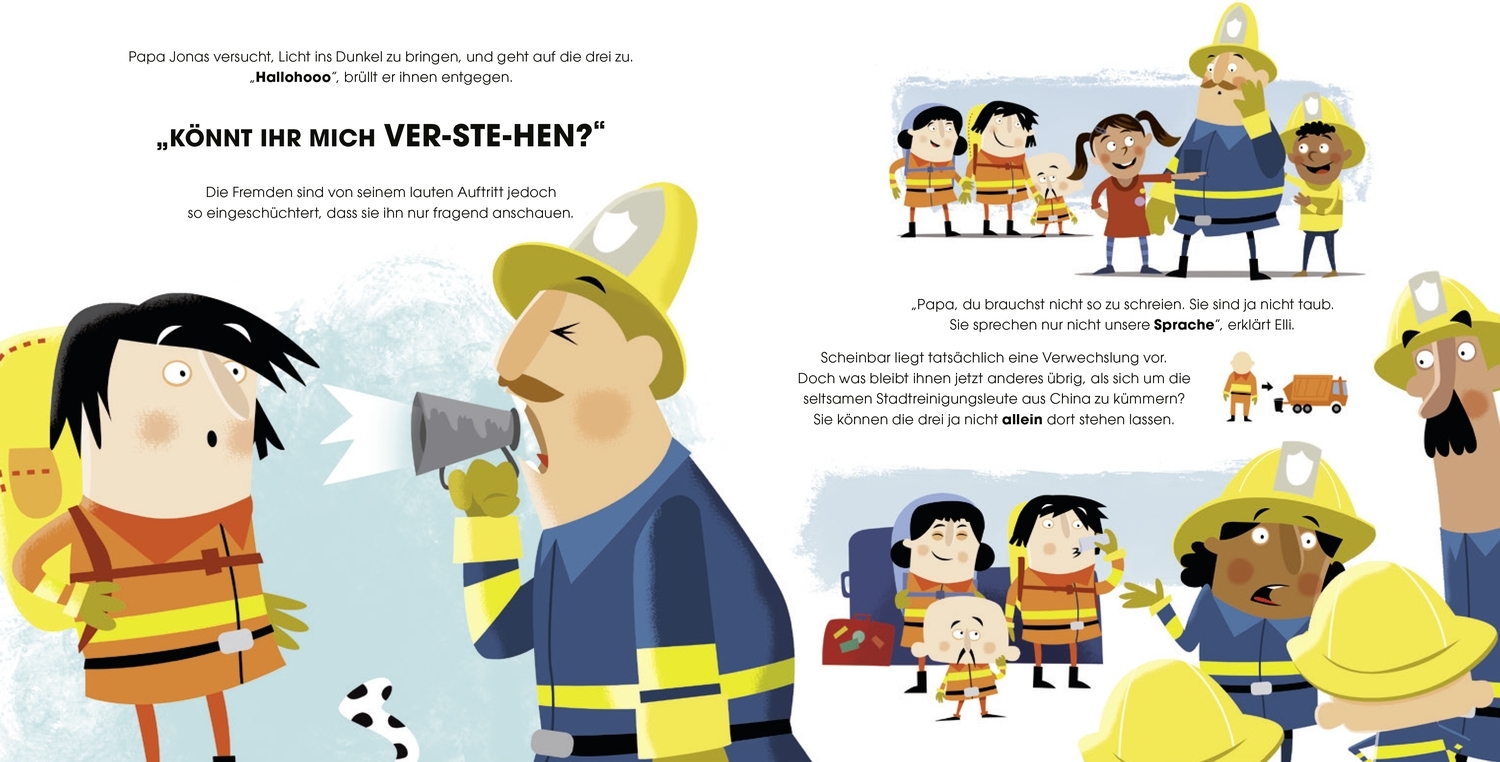Kleine Feuerwehr. Drunter und drüber
