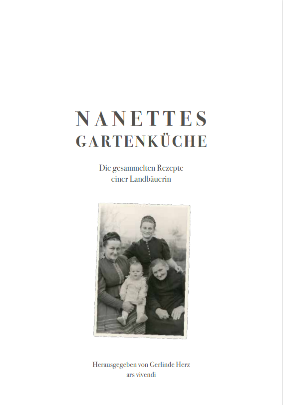 Nanettes Gartenküche - ausgezeichnet mit dem GAD Silber 2023 - Deutscher Kochbuchpreis 2023 Gold und Bronze Nanettes Gartenküche - ausgezeichnet mit dem GAD Silber 2023 - Deutscher Kochbuchpreis 2023 Gold und Bronze
