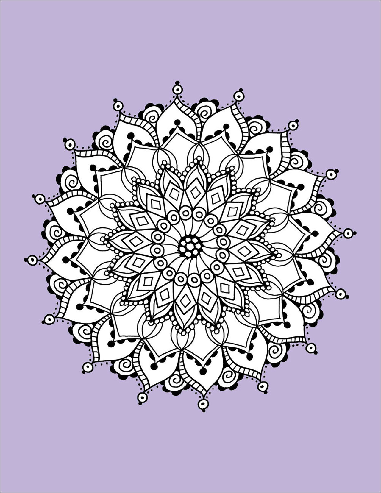 Ruhe und Entspannung mit Mandalas