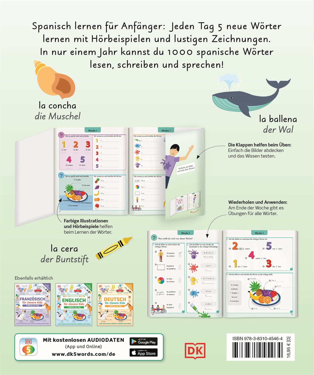 Spanisch für clevere Kids - 5 Wörter am Tag